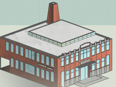 cj Building agency building illustration isometric nashville