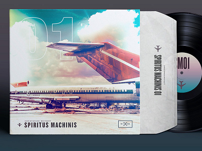 Spiritus Machinis Designers MX mix album cover designers mx haunted house music planes record