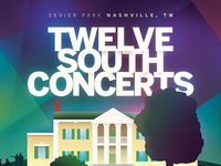 12 south concert poster