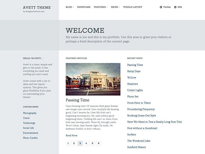 Avett  a Responsive WordPress Theme