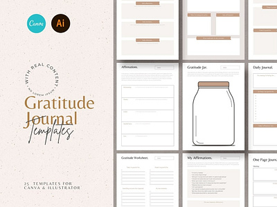 Gratitude Journal Templates