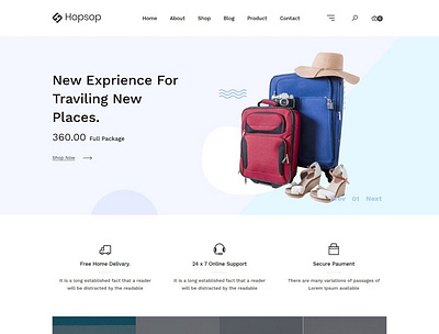 Travel And Tour Accessories Shopify 3d accessories accessories shopify animation app branding design graphic design illustration illustrator logo motion graphics responsive shopify shopify theme travel travel gear ui web website