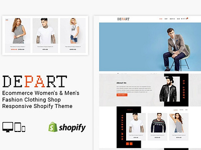 Depart Fashion Shop Shopify Theme