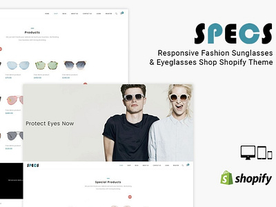 Sunglass Store designs, themes, templates and downloadable graphic elements  on Dribbble