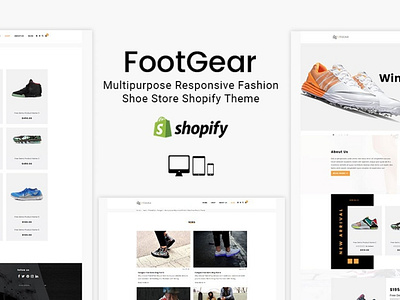 Footgear Shoe Store Shopify Theme