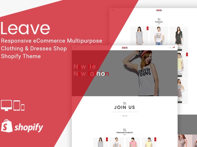 Leave Dresses Shop Shopify Theme
