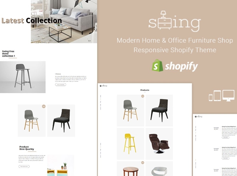 Swing Furniture Shop Shopify Theme