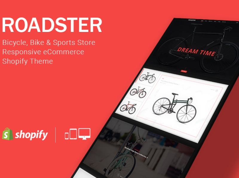 Roadster Sports Store Shopify Theme