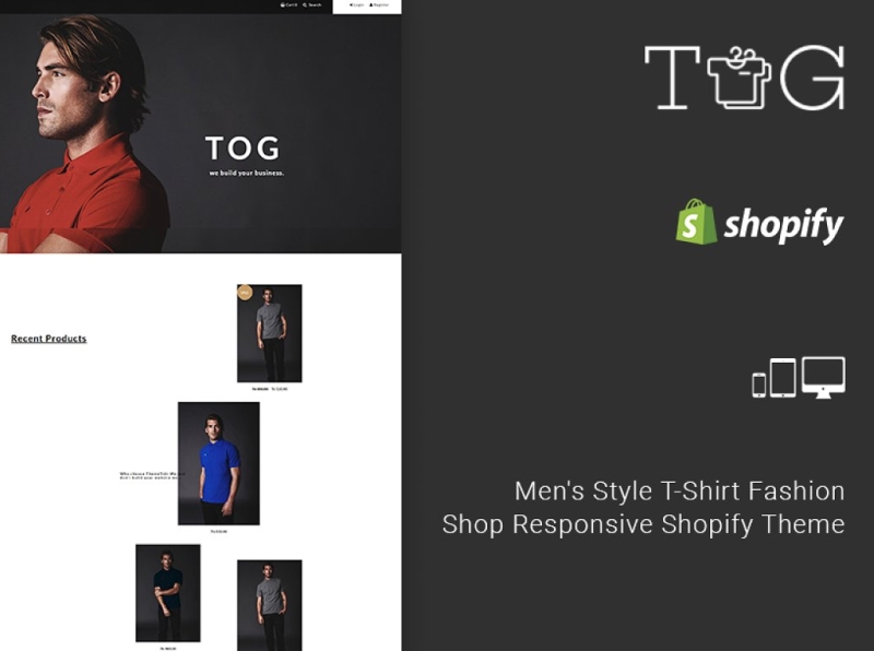 Tog Fashion Shop Shopify Theme 3d animation app branding design fashion shopify theme graphic design illustration illustrator logo motion graphics responsive responsive shopify theme shopify shopify theme theme ui web website