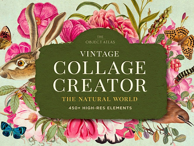 Vintage Nature Collage Creator