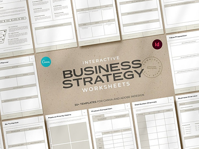 Interactive Business Strategy Sheets
