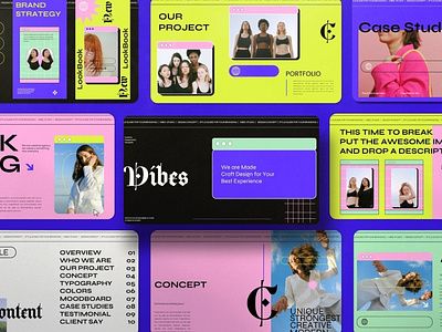 VIBES Neo Gothic Brand PowerPoint