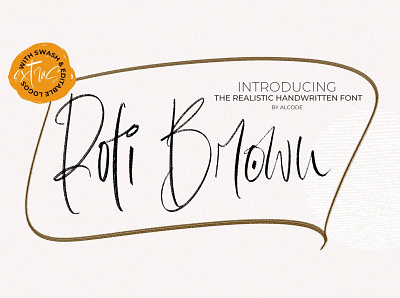 Roti Brown With 6 Editable logo 3d animation app branding design graphic design illustration illustrator logo motion graphics ui web website