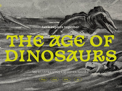 The Age of Dinosaurs 3d animation app branding design graphic design illustration illustrator logo motion graphics ui web website