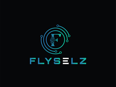 Flyselz Logo Jpeg flat logo logo designer minimalist logo modern logo