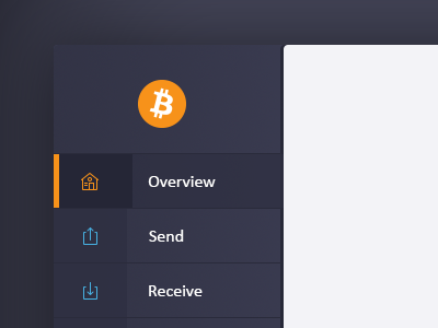 Bitcoin Wallet V2 app bitcoin clean design flat iphone mobile portfolio reddit ui ux web