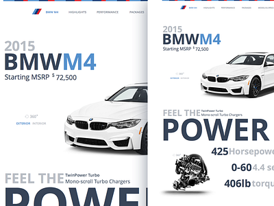 BMW Power app application bmw cards design interface ui ux web web app