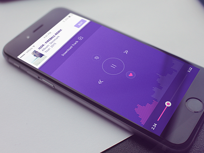 Music Concept app application concept design interface music player ui ux web web app