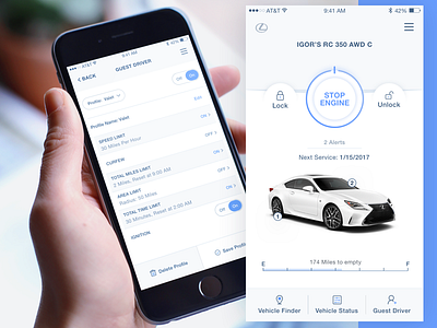 Lexus Mobile App