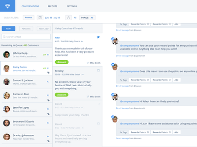 Conversation UI V1 (WIP) chat concept conversation design dribbble interface product design ui ux web