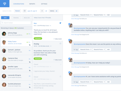 Conversation UI V1 (WIP)