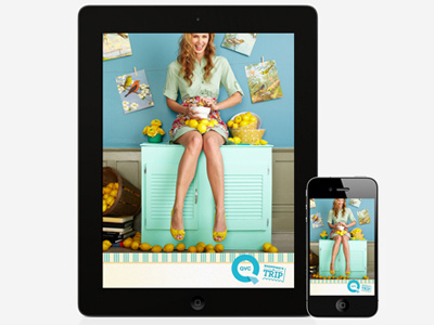 QVC Summer Storefront iPad / iPhone