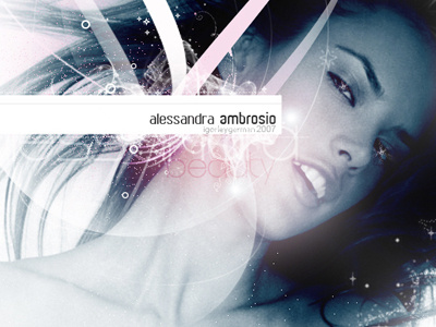 Alessandra Ambrosio 2007* Wallpaper