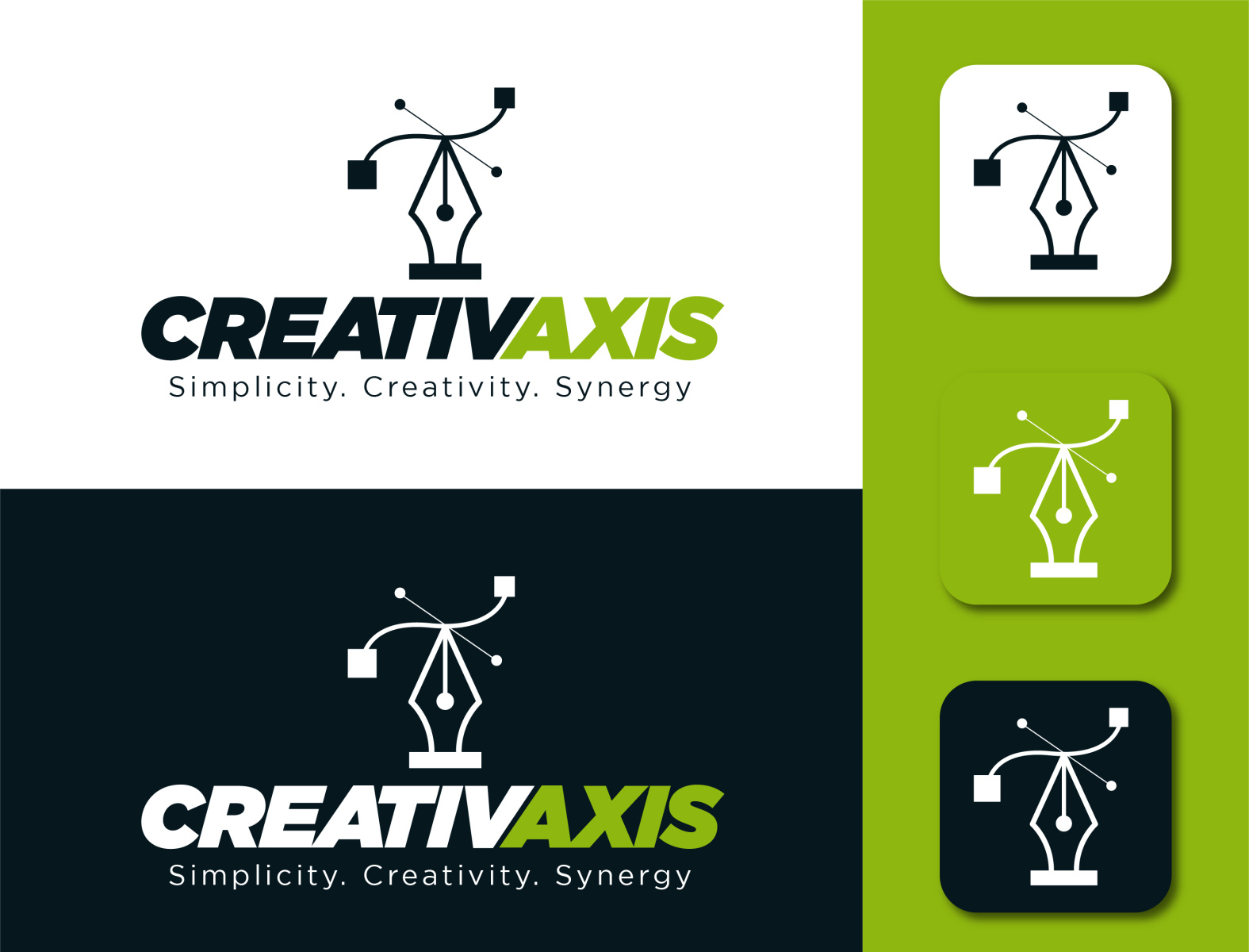 Creativaxis Logo Design by Creativ Axis on Dribbble