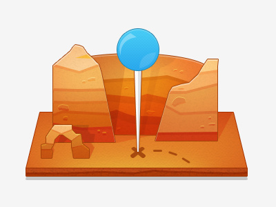 Not so Grand...Canyon canyon design illustration pin