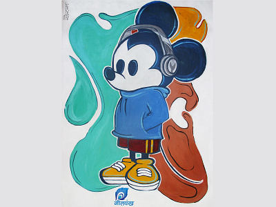 Mickey Mouse art arts design digital painting digitalartwork neelpankh painting