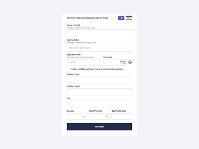 Credit Card Form PSD button credit credit card form design download form free psd ui vector