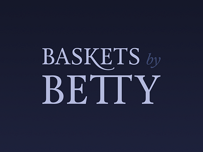 Baskets by Betty baskets dark traditional