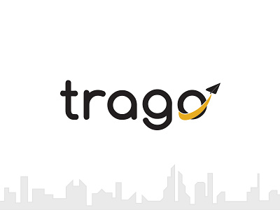 Trago agency branding concept flight identity logo logotype travel