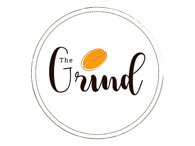 The Grind branding coffee coffee shop identity logo logo design