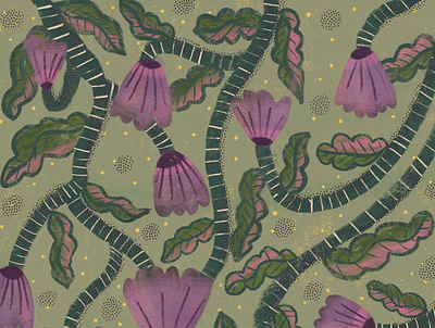 Flower pattern colorful digitalillustration flower illustration pattern patterndesign procreate surfacedesign