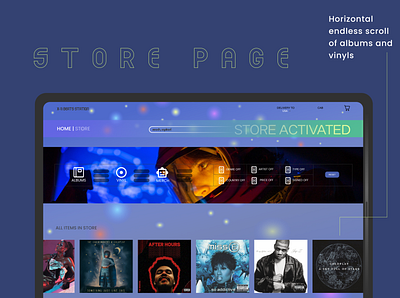 X-11 Beats Station Webstore design design e commerce graphic design illustration typography ui ux web design