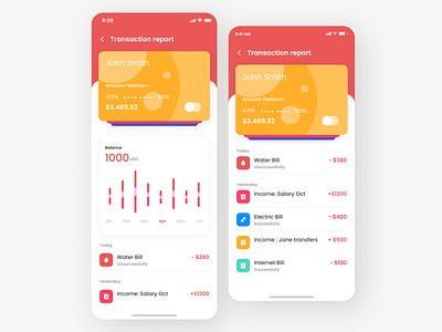 Transaction Report App