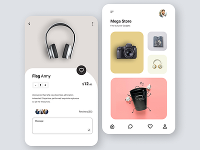 Music accessory app app branding design minimal