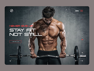 Fitness Web Design