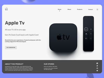 Apple Products @daily ui app branding design designs minimal new ui ux web