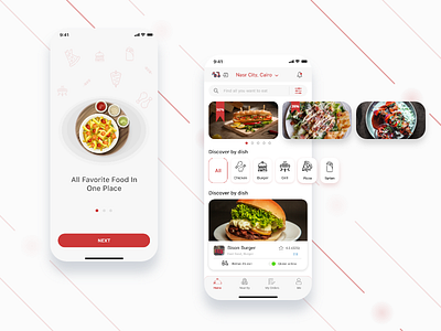 Food delivery app app food app mobile app design ui ui design ux