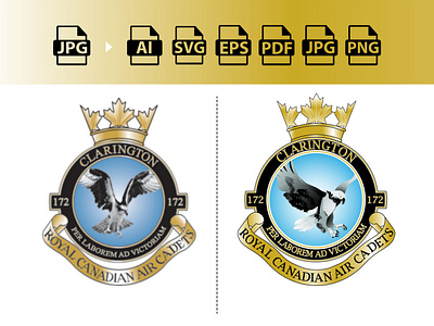 Logo Update & Redraw (Royal Canadian Air Cadets)