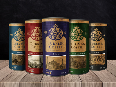 Ottoman Coffee Package arabic coffee cultural ottoman package packaging design turkish