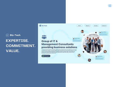 Biz-Tech adobe adobe photoshop business website dribble figma illustration logo