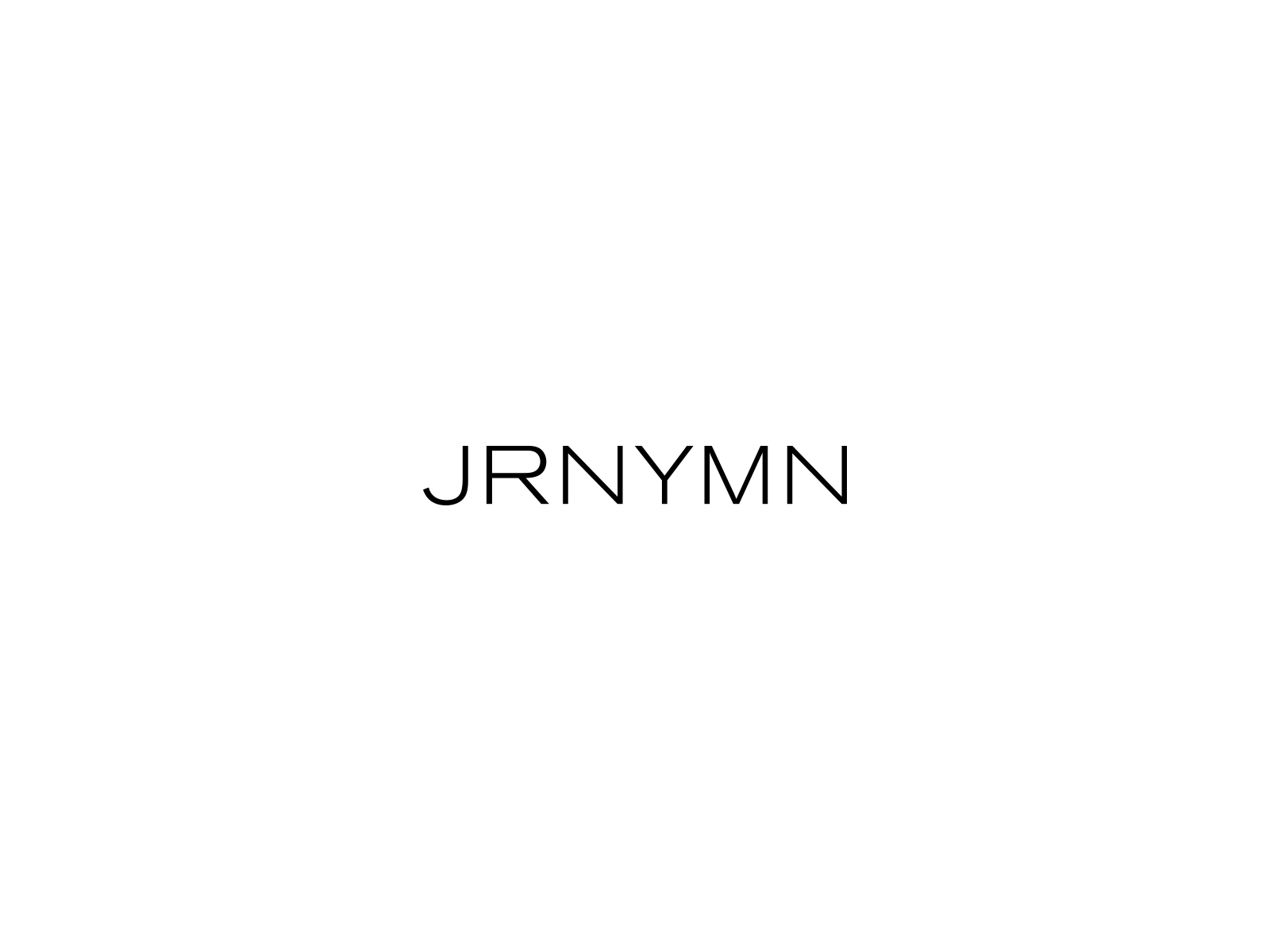 JRNYMN logotype.