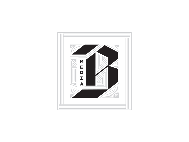 Bard illumination b bard black black white blackletter border branding illumination lettering logo monoweight script