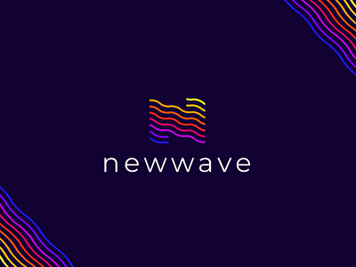 New Wave / Letter - N Modern Logo Design branding flow lettermark logo logodesign modern monogram n letter n letter logo n logo new wave ocean ocean logo type vector water wave wave logo waves