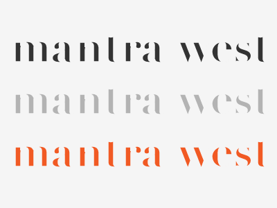 Mantra West Branding
