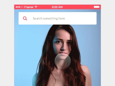 Search Bar Animation animation framer gif ion photography search ui ux