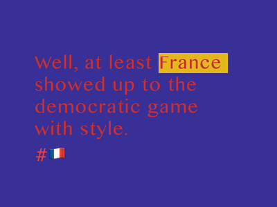 French Style france french news tweet typography